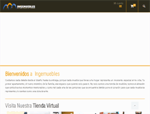 Tablet Screenshot of ingemuebles.com